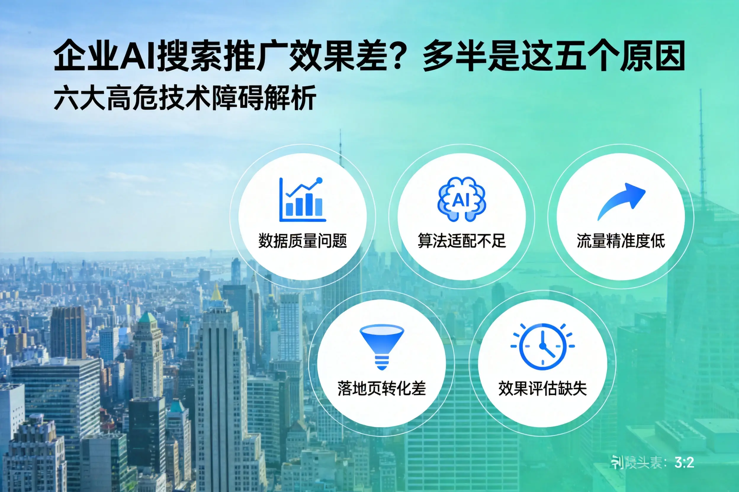 樟树企业AI搜索推广效果差?多半是这五个原因